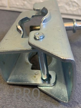 Bisagra de Tubo para Rueda Jockey