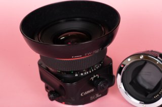 Objetivo Canon TS-E 24mm 1:3.5 L Adaptador Sony E