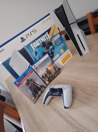 PlayStation 5 Slim 1TB con juegos NO NEGOCIABLE.