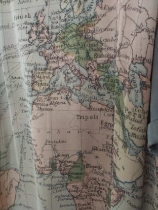 Vestido Nicething. Talla Única Mapa Mundi