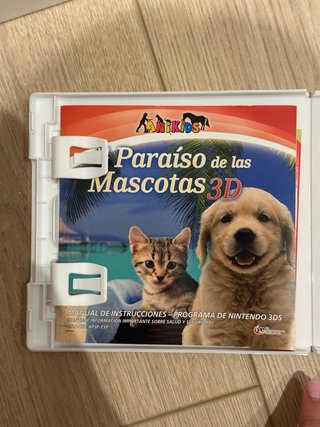Juego Nintendo 3DS El Paraíso de las Mascotas 3D