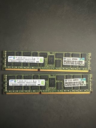 2x Módulos RAM Samsung HP DDR4