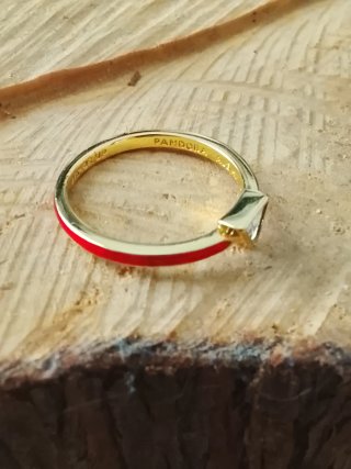 Anillo Pandora Wonder Woman Talla 54