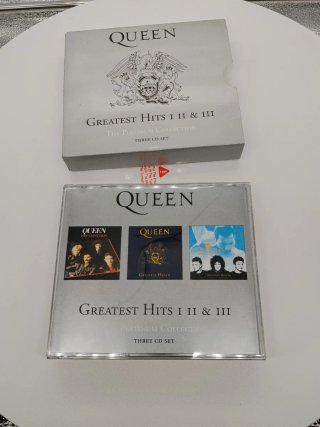 Set CD Queen Greatest Hits I II & III