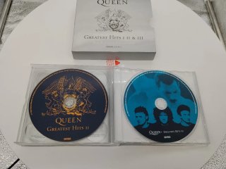Set CD Queen Greatest Hits I II & III