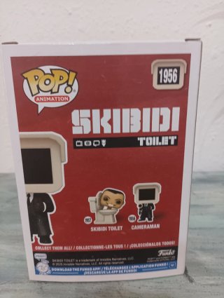 Funko Pop Skibidi Toilet Cameraman 1956