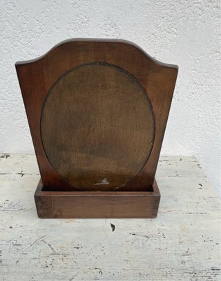 Specchio da tavolo in legno
