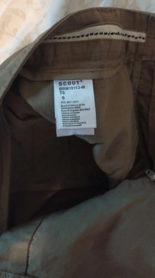Pantaloncini marroni uomo