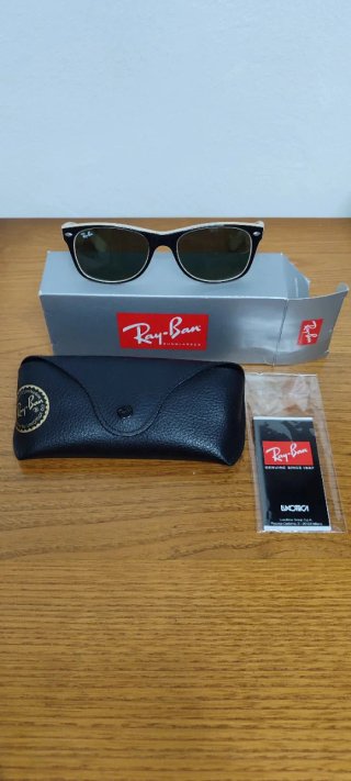 Gafas Ray-Ban Negras y Blancas