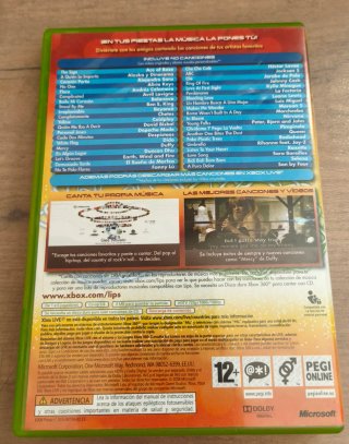 Juegos Lips Xbox 360 con 4 micrófonos