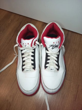 Nike Flight Legacy Blancas y Rojas Talla 42