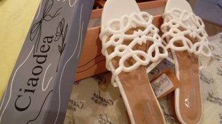 Chanclas Ciaodea blancas Talla 36