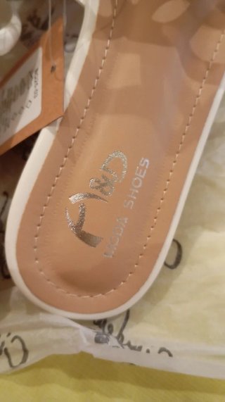 Chanclas Ciaodea blancas Talla 36