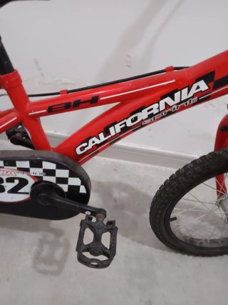 Bicicleta BH California 16 Roja
