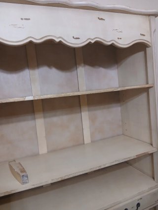 Estantería madera provenzal beige/marrón