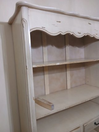Estantería madera provenzal beige/marrón