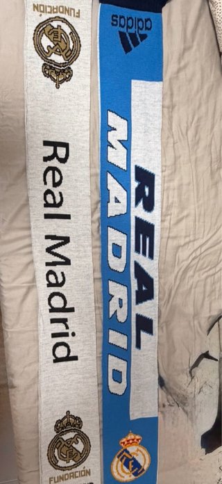 2 Bufandas Real Madrid Adidas