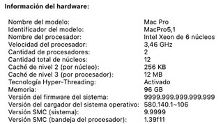 Mac Pro 5,1 Dual