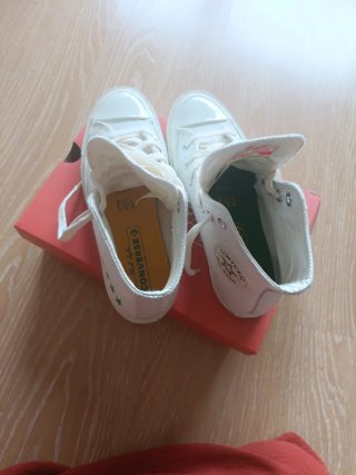 Converse Blancas Talla 37 Nuevas