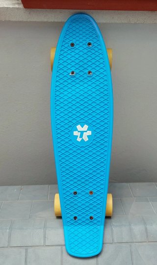 Monopatín Oxelo Yamba 100 Azul Coral