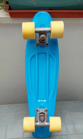 Monopatín Oxelo Yamba 100 Azul Coral