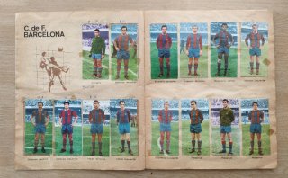 Álbum Cromos Fútbol 1969 completo.