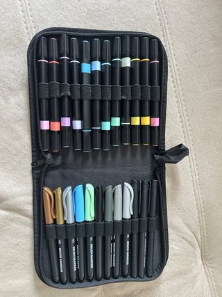 24 Rotuladores de Colores con Estuche