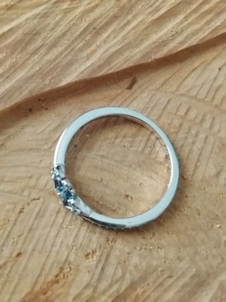 Anillo Pandora Tiana Princesa Talla 56 Plata