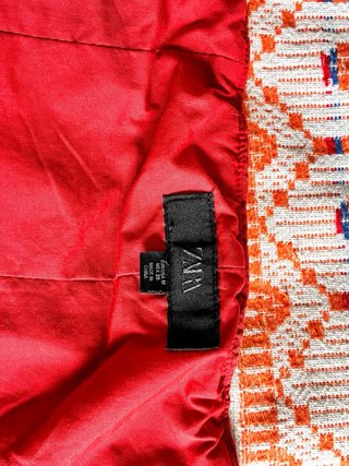 Conjunto pantalón y top rojo