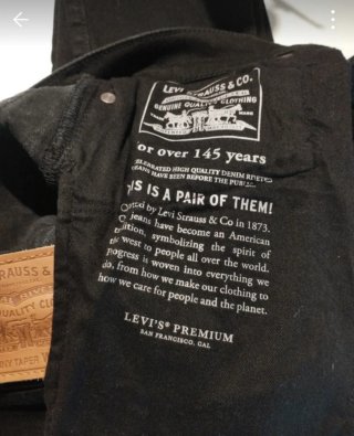 Levi's Negros Talla W32 L32