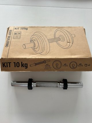 Kit Mancuernas 10 kg Body Building