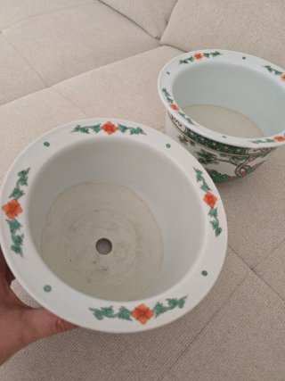 Jardineras de porcelana chinas