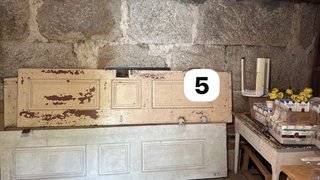 Puertas madera maciza antiguas 2 hojas