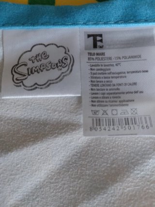 Telo mare Simpson Bartman