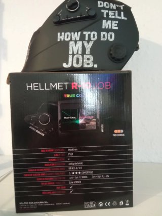 Casco de soldador Hellmet R-10 JOB