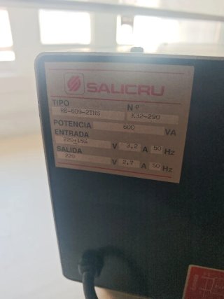 Estabilizador Tensión Salicru PLC