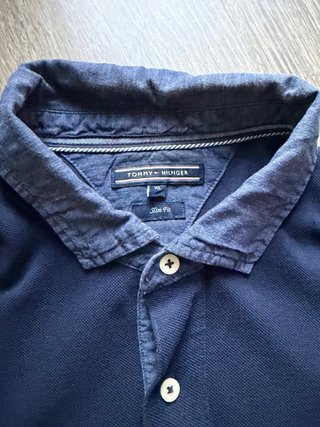 Polo Tommy Hilfiger Hombre Azul
