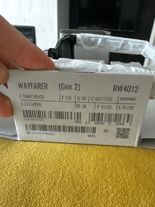 Gafas Ray-Ban Wayfarer Gen 2 x Meta