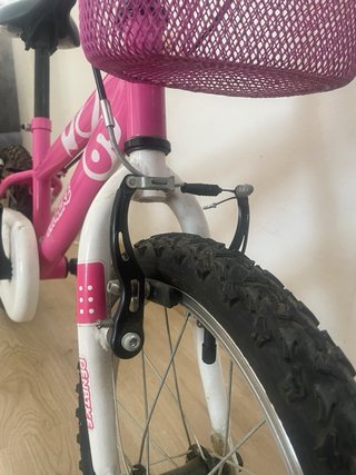 Bicicleta infantil rosa DENBIKE 16