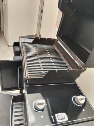 Barbacoa Weber Gas y Carbón Negra
