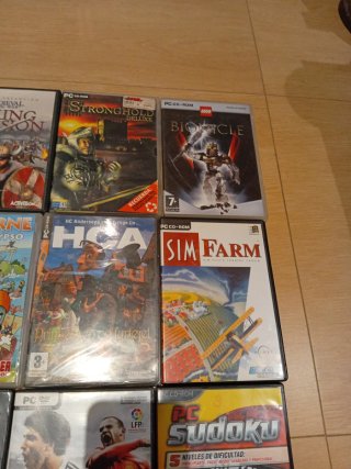 Lote de 17 Videojuegos PC CD-ROM