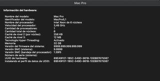 Mac Pro 5,1 Plata