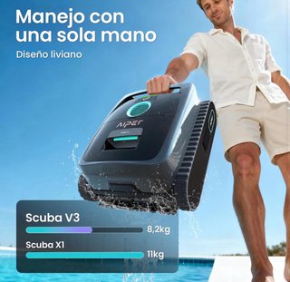 Aiper Scuba V3 Limpiafondos Piscina Precintado