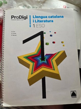 Quadern ProDigi. Llengua catalana i Literatura ...