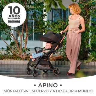 Silla de paseo Kinderkraft APINO Negra