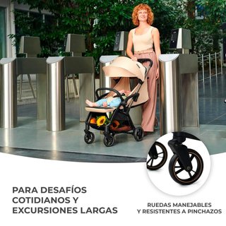 Silla de paseo Kinderkraft APINO Negra