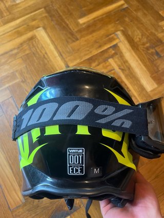 Casco Virtue Moto/Bici/Patin + Gafas