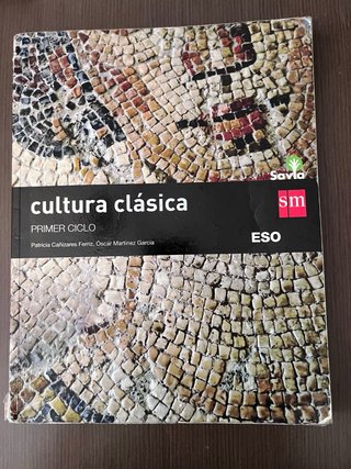 Cultura clásica, primer ciclo  2º ESO, Savia
