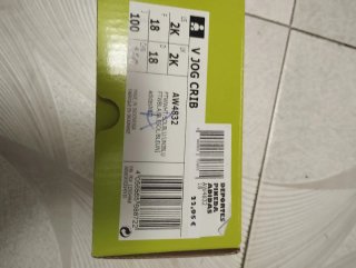 Adidas V Jog Crib Bebé Talla 18
