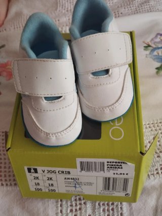 Adidas V Jog Crib Bebé Talla 18